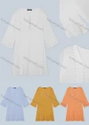 Wholesale Women's Eyelet Embroidered 3/4 Sleeve Rhinestone Pearls Beaded Short Dress 1309-2683# - Liuhuamall