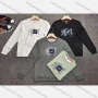 Wholesale Men's Casual Crew Neck Long Sleeve Patch Label Letter Print Sweatshirts preview