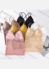 Wholesale Women's Sexy Guipure Lace Applique Bra - Liuhuamall