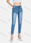Wholesale Women's Casual Portrait Lines Distressed High Waist Skinny Fit Jean - Liuhuamall