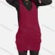 Wholesale Women's Casual Sleeveless V Neck Patch Pockets Knit Tunic 851# 521# Clothing Wholesale Market Liuhua