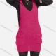 Wholesale Women's Casual Sleeveless V Neck Patch Pockets Knit Tunic 851# 522# Clothing Wholesale Market Liuhua