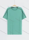 Wholesale Men's Sporty Plain Round Neck Short Sleeve Tee - Liuhuamall