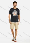 Wholesale Men's Cartoon Dog Graphic Short Sleeve T Shirt - Liuhuamall