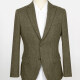 Men's Formal Lapel Plain Long Sleeve Two Buttons Flap Pockets Blazer Jackets 1# Clothing Wholesale Market -LIUHUA