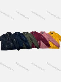 Wholesale Women's Casual Plain Long Sleeve Fleece Lined Zipper Pockets Bomber Jacket 8817#, LIUHUA CLOTHING WHOLESALE