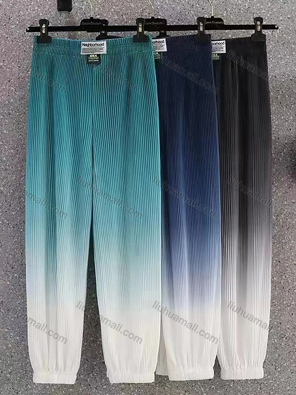Wholesale Men's Fashion Elastic Waist Ombre Sweatpant