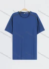 Wholesale Men's Sporty Plain Round Neck Short Sleeve Tee - Liuhuamall