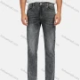 Wholesale Men's Casual Distressed High Waist Ankle Length Denim Pants preview