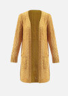 Wholesale Women's Casual Cable Knit Long Sleeve Sweater Cardigan - Liuhuamall
