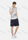 Wholesale Men's Sporty Round Neck Short Sleeve Printed Breathable T-Shirt - Liuhuamall