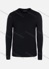 Wholesale Men's Casual Slim Fit Plain Crew Neck Long Sleeve Wool Blend Sweater 8102# - Liuhuamall
