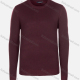 Wholesale Men's Casual Slim Fit Plain Crew Neck Long Sleeve Wool Blend Sweater 8102# Maroon Wholesale Clothing Market & Suppliers -LIUHUAMALL