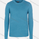 Wholesale Men's Casual Slim Fit Plain Crew Neck Long Sleeve Wool Blend Sweater 8102# Blue Guangzhou Clothing Wholesale Market & Suppliers -LIUHUAMALL