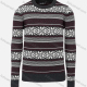 Wholesale Men's Casual Slim Fit Crew Neck Long Sleeve Allover Print Wool Blend Sweater 8130/8131/8132/8133# 8132# Wholesale Clothing Market & Suppliers -LIUHUAMALL