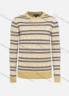 Wholesale Men's Casual Slim Fit Crew Neck Long Sleeve Allover Print Wool Blend Sweater 8130/8131/8132/8133# - Liuhuamall
