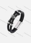 Wholesale Genuine Leather Stainless Steel Magnetic Buckle Bracelet SP0327# - Liuhuamall