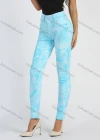 Wholesale Women's Fashion High Waist Tie Dye Patch Pocket Skinny Pant - Liuhuamall