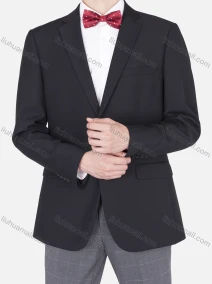 Wholesale Men's Long Sleeve Two Buttons Slim Fit Blazer Jackets, LIUHUA CLOTHING WHOLESALE