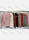 Wholesale Women's Casual Crew Neck Long Sleeve Graphic T-shirt - Liuhuamall