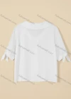 Wholesale Women's Causal V Neck Long Sleeve Tie Side Ring Plain Blouse - Liuhuamall