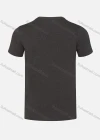 Wholesale Men's Casual Colorblockr Stripe Round Neck Short Sleeve Tee - Liuhuamall