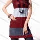 Wholesale Women's Casual Colorblock Cable Knit Round Neck Tank Sweater 4047# 516# Clothing Wholesale Market Liuhua