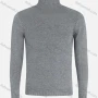 Wholesale Men's Casual Long Sleeve Ribbed Knit High Neck Plain Sweater preview