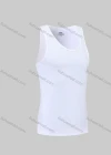 Wholesale Men's Athletic Workout Letter Print Quick Dry Round Neck Tank Top 1604## - Liuhuamall