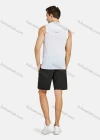 Wholesale Men's Athletic Letter Print Patch Pocket Running Shorts - Liuhuamall