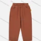 Wholesale Boys' Winter Warm Plush Lined Cotton Plain Pants With Pockets Red Clothing Wholesale Market Liuhua
