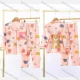 Wholesale Girls Lovely Cartoon Bear Letter Lapel Pocket Button Down Long Sleeve Lounge Pajamas 2 Piece Set 5# Pink Clothing Wholesale Market Liuhua