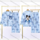 Wholesale Boys Cartoon Letter Lapel Pocket Button Down Long Sleeve Lounge Pajamas 2 Piece Set 7# Blue Guangzhou Clothing Wholesale Market & Suppliers -LIUHUAMALL