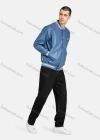 Wholesale Men's PU Leather Baseball Jacket - Liuhuamall