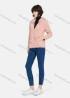 Wholesale Women's Casual Plain Zipper Warm Sherpa Hooded Jacket - Liuhuamall