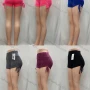 Wholesale Honeycomb Leggings Women's Sporty High Waist Texture Drawstring Mini Leggings preview