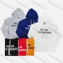 Wholesale Men's Casual Striped Long Sleeve Drawstring Zipper Hoodie With Kangaroo Pocket 33# preview