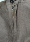 Wholesale Women's Drawstring Buttons Zipper Pockets Plain Casual Pants - Liuhuamall