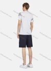 Wholesale Men's Sporty Round Neck Short Sleeve Printed Breathable T-Shirt - Liuhuamall