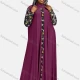 Wholesale Women's Vintage Muslim Islamic Floral Splicing Rhinestone Hooded Abaya Dress 11# Guangzhou Clothing Wholesale Market & Suppliers -LIUHUAMALL