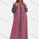 Wholesale Women's Vintage Muslim Islamic Floral Splicing Rhinestone Hooded Abaya Dress 21# Guangzhou Clothing Wholesale Market & Suppliers -LIUHUAMALL