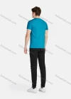 Wholesale Men's Athletic Sporty Breathable Letter Graphic Striped Round Neck Short Sleeve Tee 211# - Liuhuamall