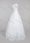 Wholesale Women's Glamorous Off Shoulder Embroidery Sequin Corset Bodice Classic Tulle Wedding Dress - Liuhuamall