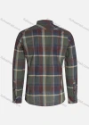 Wholesale Men's Slim Fit Button Down Collar Long Sleeve Colorblock Plaid Print Shirts - Liuhuamall