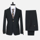Men's Business Lapel Single Breasted Plain Flap Pockets Blazer Jacket & Pants 2 Piece Set 718104-4# Dark Green Clothing Wholesale Market -LIUHUA