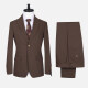 Men's Business Lapel Single Breasted Plain Flap Pockets Blazer Jacket & Pants 2 Piece Set 97098# Bole Clothing Wholesale Market -LIUHUA
