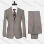 Wholesale Men's Formal Lapel Single Breasted Plain Flap Pockets Blazer Jacket & Pants 2 Piece Set X7702# preview
