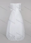 Wholesale Women's Glamorous Off Shoulder Embroidery Sequin Corset Bodice Classic Tulle Wedding Dress - Liuhuamall
