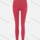 Wholesale Women's Sporty Plain High Waist Elastic Leggings 36# Clothing Wholesale Market Liuhua