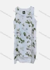 Wholesale Women's Casual Crew Neck Sleeveless Floral Print Tank Dress - Liuhuamall